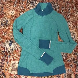 Lululemon half-zip running jacket